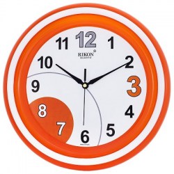 Часы настенные Rikon, оранжевый 1451 -F Orange